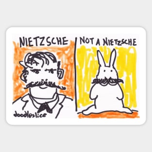 Nietzsche - Not a Nietzsche Sticker